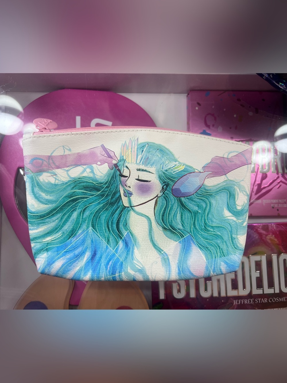 Rare ipsy Mermaid makeup bag